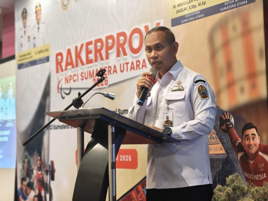 Kadispora Sumut Tegaskan Kesetaraan Pembinaan Atlet Disabilitas, NPC Sumut Siap Bidik Peparnas 2028