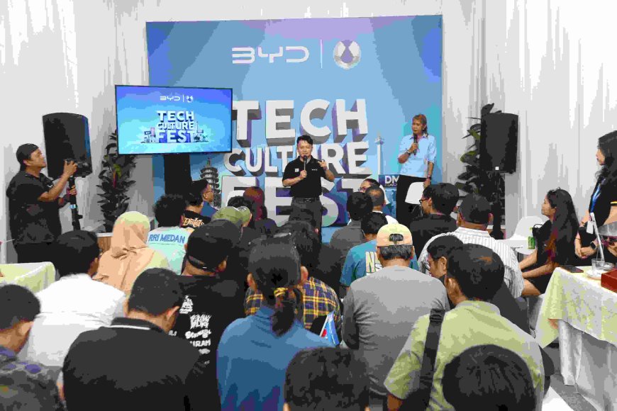 BYD Tech Culture Fest 2026 Sambangi Medan, Hadirkan Pengalaman Teknologi Kendaraan Listrik yang Interaktif