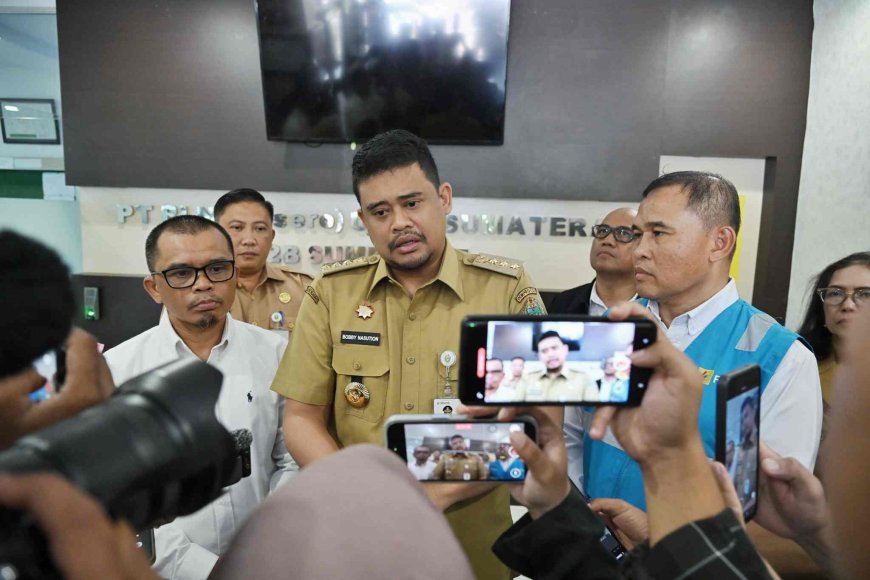 Datangi PLN, Gubsu Bobby Nasution Upayakan Kompensasi bagi Masyarakat Terdampak Black Out