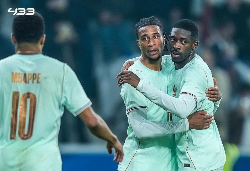 Hattrick Michael Olise Antar Prancis Tumbangkan Irlandia Utara, Trio Maut Le Bleus Kirim Ancaman
