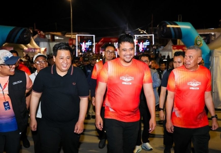 Bobby Nasution Lepas Pelari Dunia Trail of The Kings UTMB, Danau Toba Kian Mendunia Lewat Sport Tourism