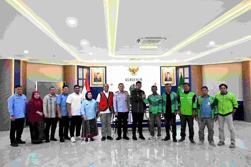 Gubernur Bobby Nasution Siap Jembatani Aspirasi Ojol ke DPR RI Asal Sumut