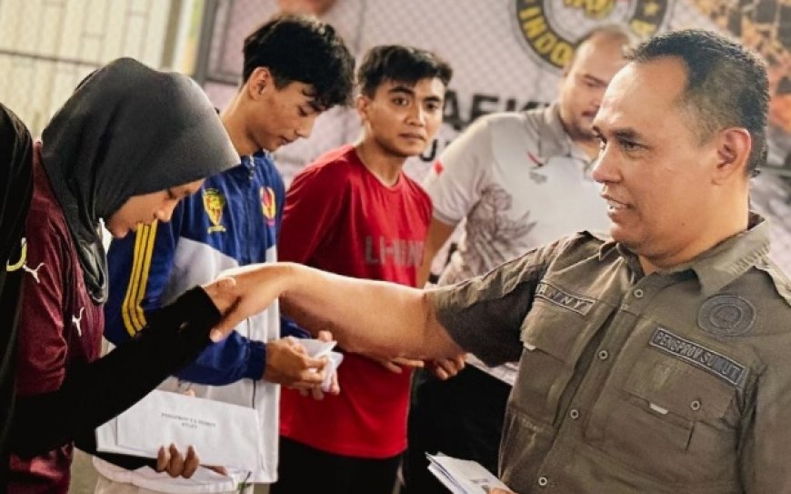 Pengprov TI Sumut Beri Bonus Atlet Peraih Emas Kejuaraan Internasional