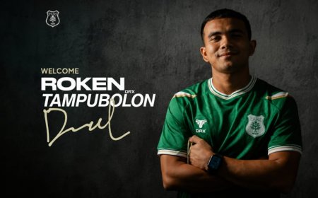 Roken Tampubolon Resmi Gabung PSMS Medan, Siap Bela Kampung Halaman di Championship 2026/2027