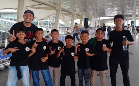 Skuat SSB Turangga Ceta U10 di Babak Nasional Grassroot Piala Presiden 2026 Yogyakarta