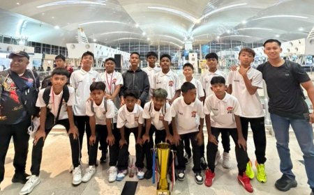 Skuat SSB Agas Jaya di Babak Nasional Grassroot Piala Presiden 2026 di Yogyakarta