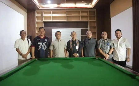 POBSI Sumut Tinjau Puslat Biliar Sport Centre, Hidayat Batubara: Fasilitasnya Sangat Membanggakan