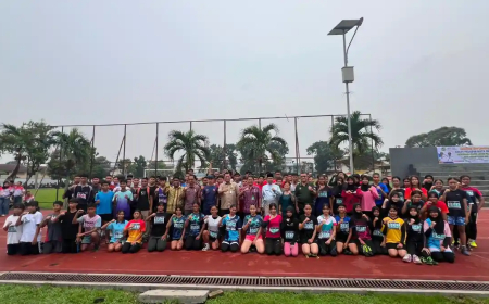 Kejuaraan Atletik Antarpelajar Kota Medan 2026 Resmi Dibuka, Diikuti 191 Atlet
