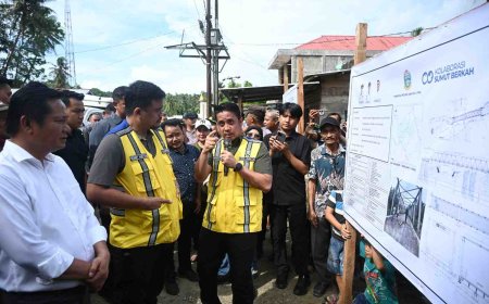 Bobby Nasution Pastikan Pembangunan Jalan dan Jembatan Jalur Barat Nisel-Nisbar Dimulai Agustus