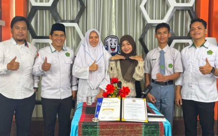 Siswa MTsN 3 Medan Jadi Narasumber RRI Usai Torehkan Prestasi Taekwondo Internasional