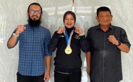 Pengprov ICF Sumut Laporkan Prestasi Kejurnas Road 2026 kepada KONI Sumut, Dara Latifah Sabet Gelar Juara