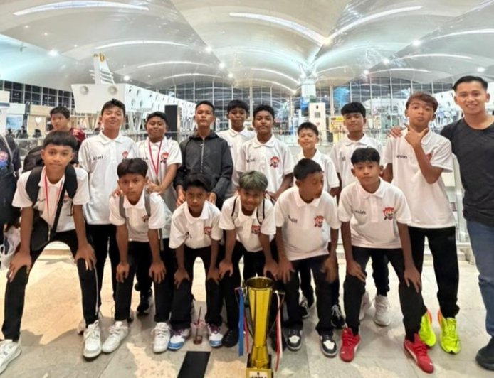 Skuat SSB Agas Jaya di Babak Nasional Grassroot Piala Presiden 2026 di Yogyakarta