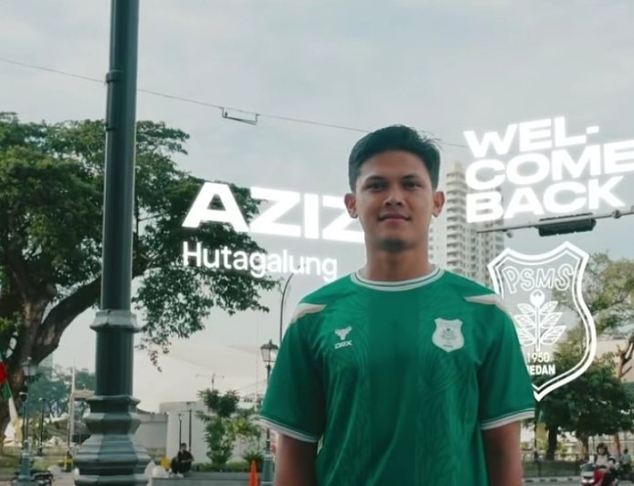 PSMS Medan Umumkan Aziz Hutagalung dan Taufik Hidayat