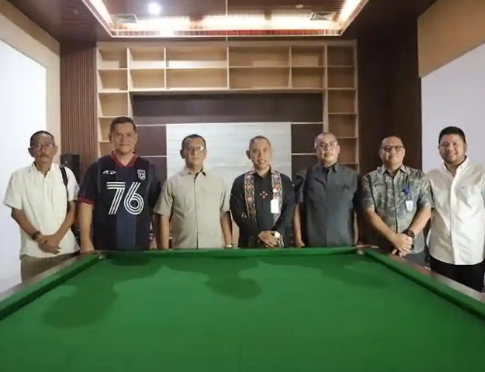 POBSI Sumut Tinjau Puslat Biliar Sport Centre, Hidayat Batubara: Fasilitasnya Sangat Membanggakan