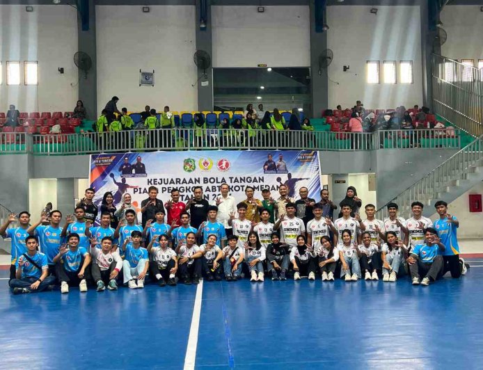 Ketum KONI Medan Buka Kejuaraan Bola Tangan ABTI, 67 Tim Perebutkan Gelar di Medan