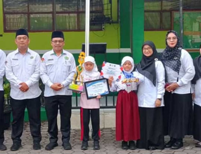 Dua Siswi MIN 1 Kota Medan Borong Medali Emas, Bersinar Di Bidang Renang Dan Tahfiz