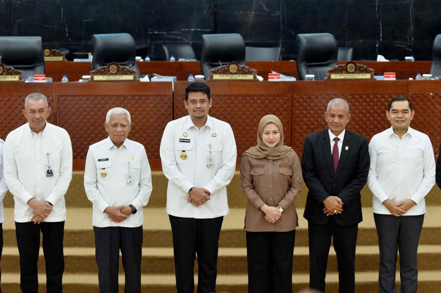 Gubernur Bobby Nasution Sampaikan Ranperda Pertanggungjawaban APBD 2025, Pemprov Sumut Catat Surplus Rp521,494 Miliar