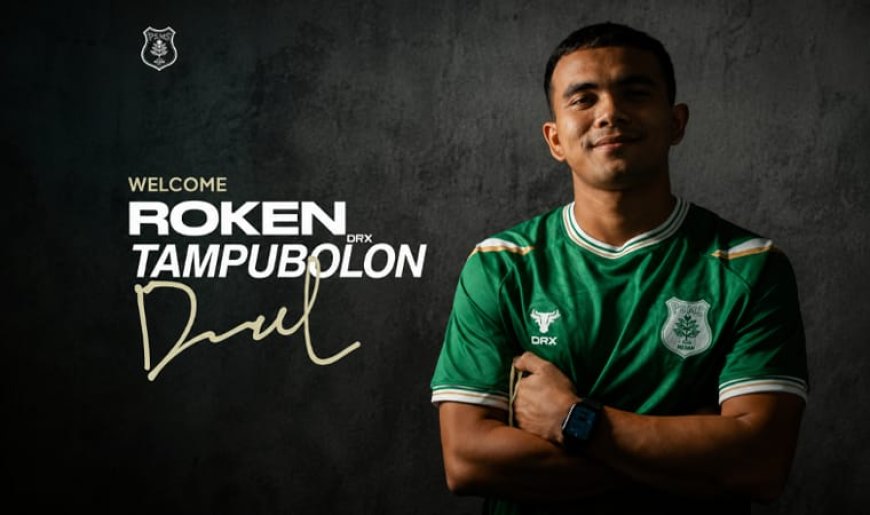 Roken Tampubolon Resmi Gabung PSMS Medan, Siap Bela Kampung Halaman di Championship 2026/2027