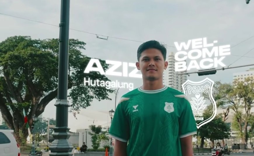 PSMS Medan Umumkan Aziz Hutagalung dan Taufik Hidayat