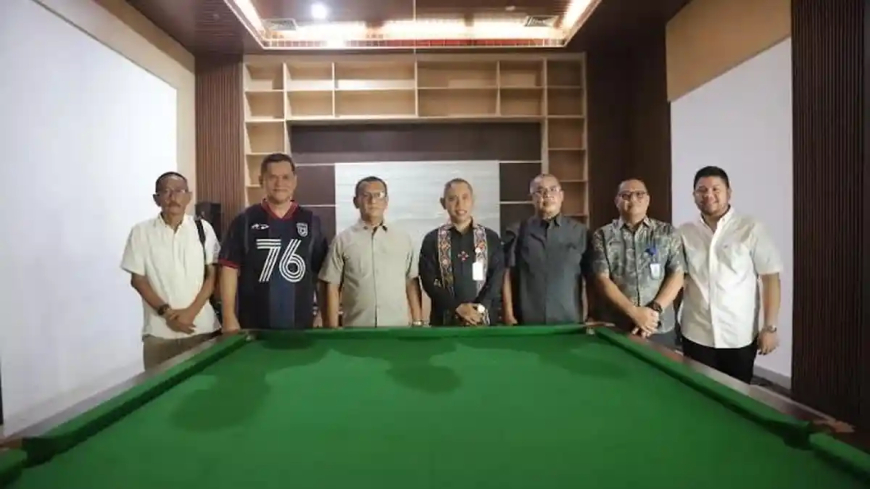 POBSI Sumut Tinjau Puslat Biliar Sport Centre, Hidayat Batubara: Fasilitasnya Sangat Membanggakan
