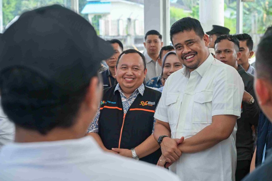Gubernur Bobby Nasution Siapkan Gudang Logistik di Nias untuk Jaga Pasokan Saat Cuaca Buruk
