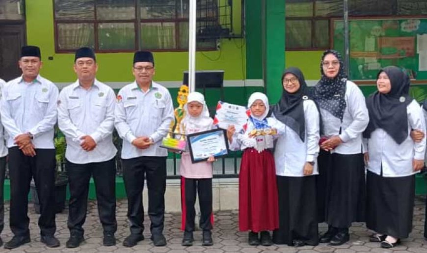 Dua Siswi MIN 1 Kota Medan Borong Medali Emas, Bersinar Di Bidang Renang Dan Tahfiz