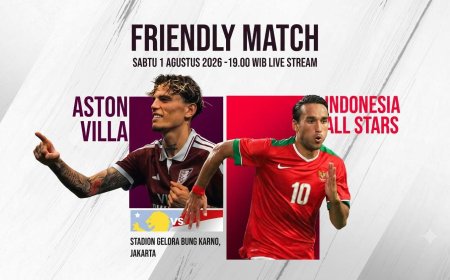 Aston Villa Vs Indonesia All Star 3-1: Dominasi Tim Unai Emery Di SUGBK Jakarta