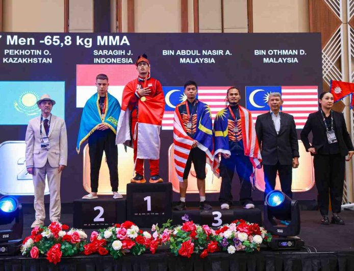 Empat Atlet Sumut Sumbang 4 Medali untuk Indonesia di GAMMA Asian Championships 2026, Dua Raih Emas