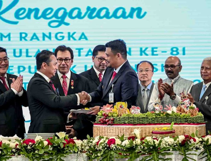 Gubernur Bobby Nasution: Kemerdekaan Harus Diisi Kerja Nyata dan Kolaborasi Menuju Indonesia Emas 2045