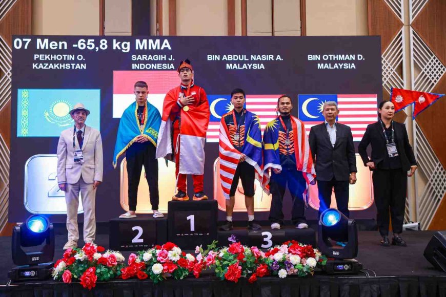 Empat Atlet Sumut Sumbang 4 Medali untuk Indonesia di GAMMA Asian Championships 2026, Dua Raih Emas