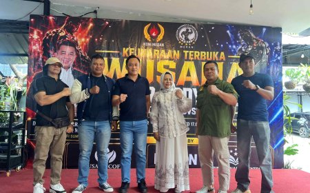 KONI Medan Apresiasi Kejuaraan Wusana Super Body 2026