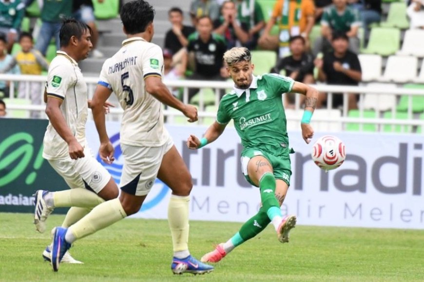Kalahkan Persiku Kudus, PSMS Naik ke Peringkat Kedua