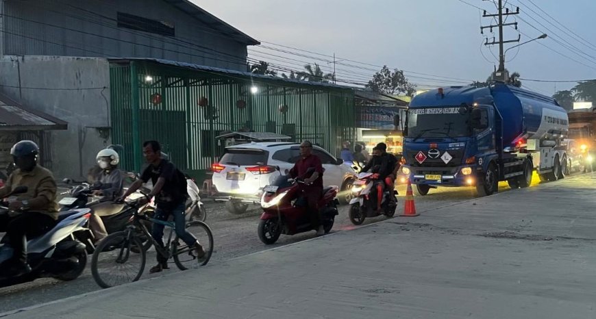 ‎Pemprov Sumut Perbaiki Sejumlah Jalan Provinsi di Deli Serdang, Termasuk Jalur Amblas di STM Hulu