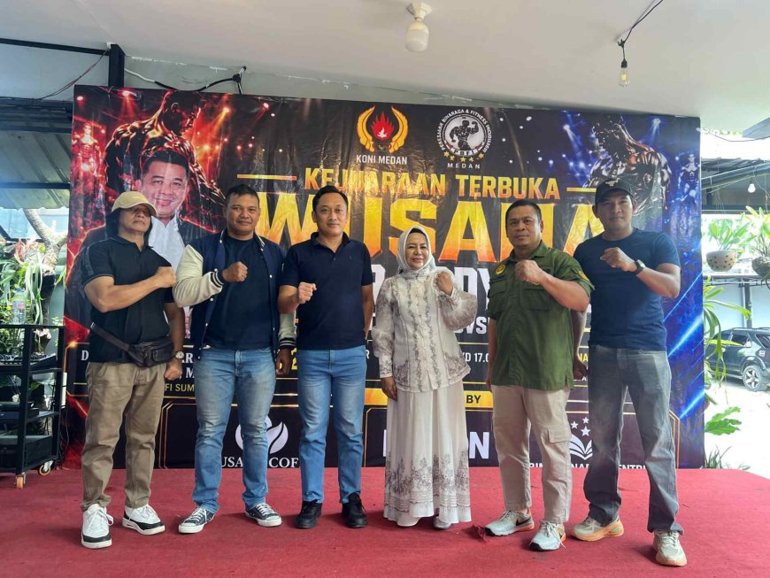 KONI Medan Apresiasi Kejuaraan Wusana Super Body 2026