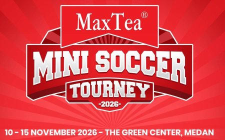 MaxTea Mini Soccer Tourney Hadirkan Wadah Ekspresi Positif bagi Generasi Muda