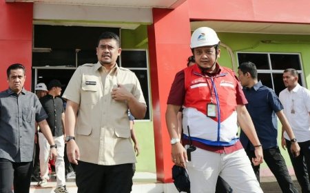‎Tinjau Pertamina di Nias, Bobby Nasution Upayakan Pencegahan Kelangkaan BBM di Masa Nataru ‎
