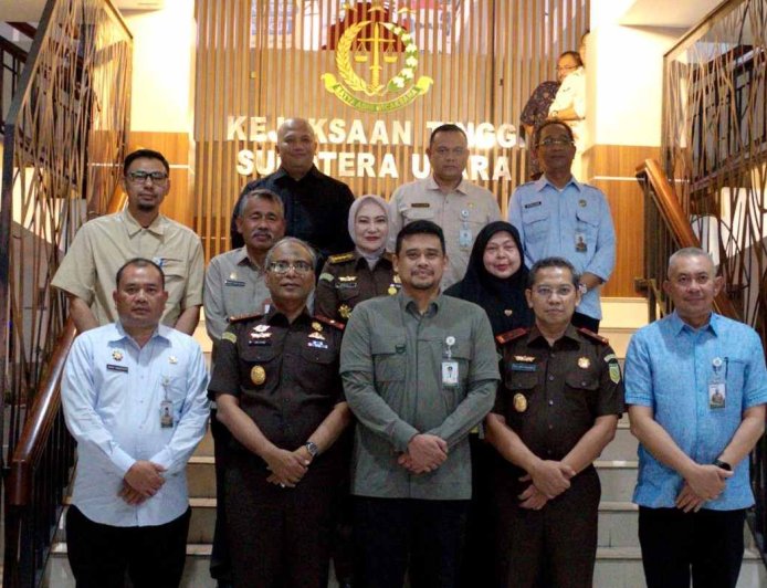 Bobby Nasution Perkuat Kolaborasi dengan Kejati Sumut, Pembangunan 2027 Jadi Fokus