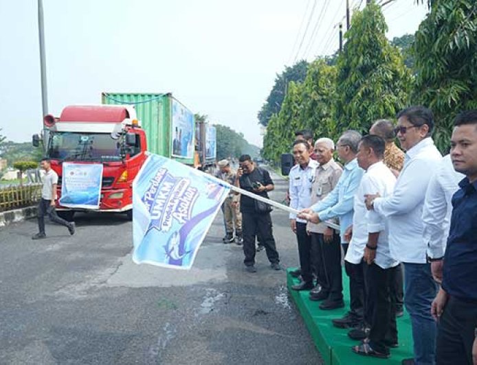 Ekspor Perdana 40 Ton Terasi Asahan ke Thailand, Libatkan 32 UMKM