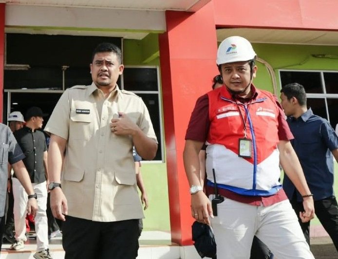 ‎Tinjau Pertamina di Nias, Bobby Nasution Upayakan Pencegahan Kelangkaan BBM di Masa Nataru ‎