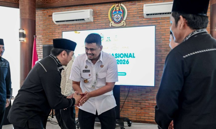 Gubernur Bobby Apresiasi Kafilah Sumut Tembus Lima Besar MTQ Nasional