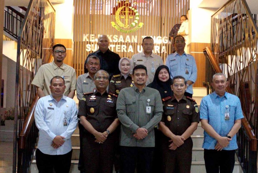 Bobby Nasution Perkuat Kolaborasi dengan Kejati Sumut, Pembangunan 2027 Jadi Fokus